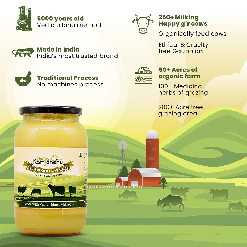 DIVYA KAMDHENU A2 Pure Ghee, 500 ml-8.webp